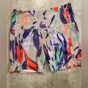 DSG Women’s XXL Momentum UHR Bike Short Multi Landscape Sand NWT